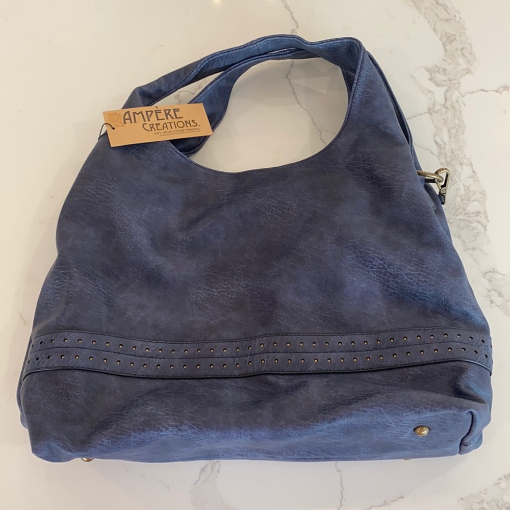 Ampère Blue Aida Hobo bag